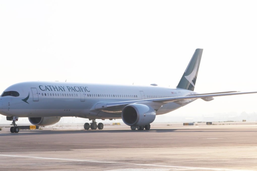 Cathay Pacific’s inaugural non-stop flight to Tel Aviv using the Airbus A350 aircraft on May 2, 2017. Photo: SCMP/Keith Chan