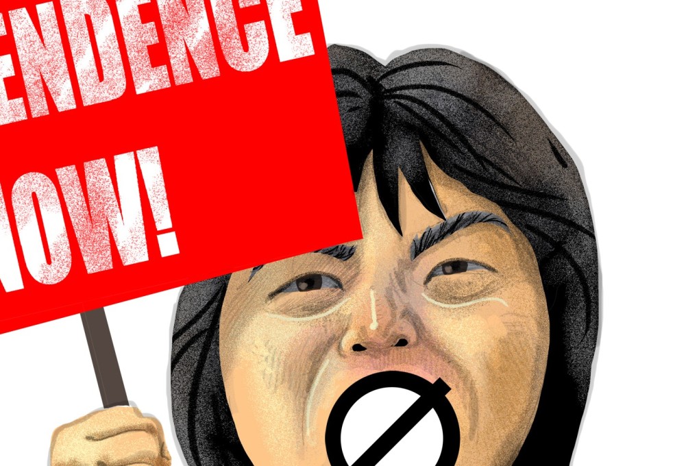 Tian Feilong says freedom of speech does not protect independence advocacy because it is unconstitutional in Hong Kong, and the uproar over pro-independence posters on university campuses illustrates the consequences of indulging such acts of defiance