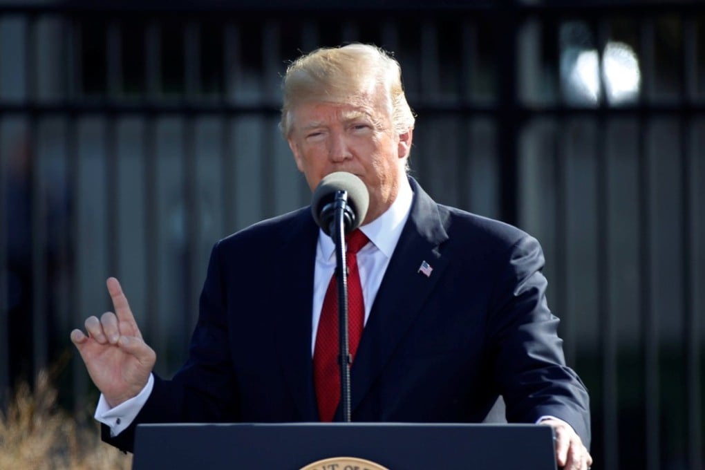 US President Donald Trump blocked a Chinese-backed investor from buying a semiconductor firm in America citing security concerns. Photo: Reuters