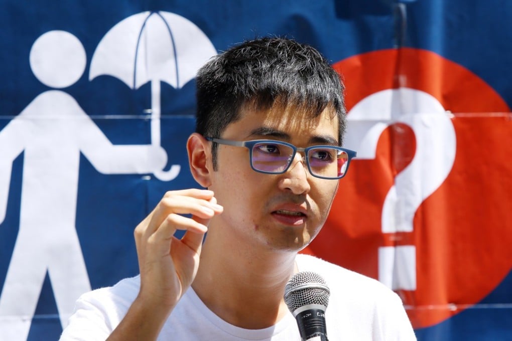 Alex Chow Yong-kang is serving time in jail for storming the government’s headquarters. Photo: Edmond So