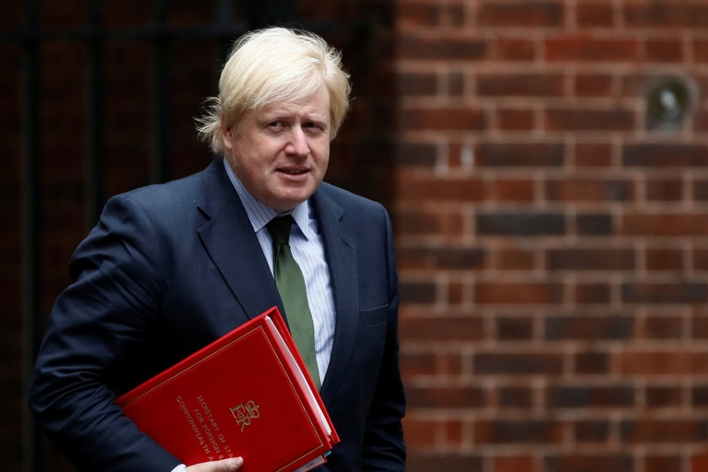 The report by British Foreign Secretary Boris Johnson says the Sino-British Joint Declaration remains valid today. Photo: Reuters