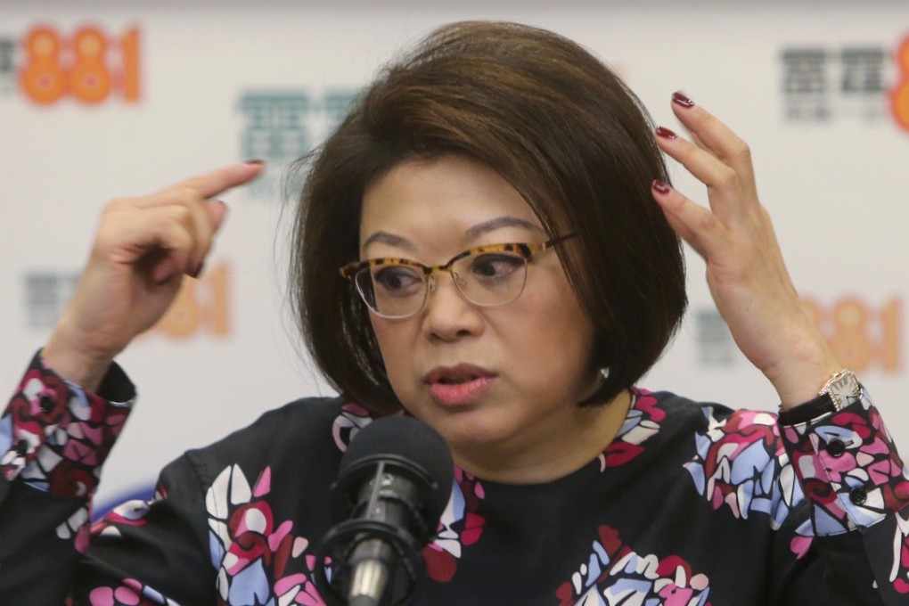 Winnie Tam Wan-chi, former chairwoman of the Bar Association. Photo: Dickson Lee