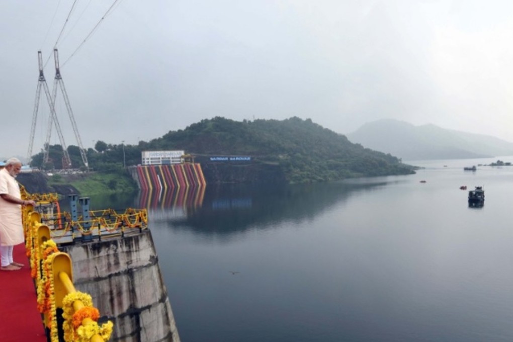 Prime Minister Narendra Modi inaugurated India’s biggest dam on Sunday, ignoring warnings from environment groups that hundreds of thousands of people will lose their livelihoods. Photo: Twitter