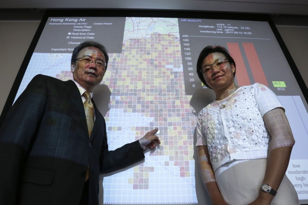Professor Victor Li On-kwok and Dr Jacqueline Lam Chi-kei of HKU’s electrical and electronic engineering department. Photo: Jonathan Wong