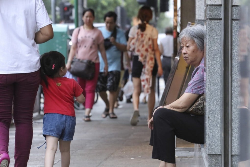 Chronic loneliness has been shown to be as bad for your health as smoking or being obese. The single elderly are among those at risk in Hong Kong. Photo: Felix Wong