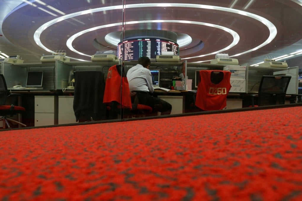 The Hong Kong stock exchange’s trading hall, which will close at the end of October. Photo: Reuters