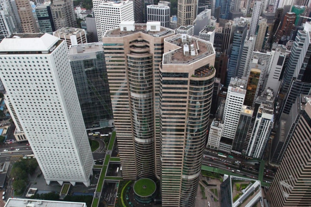 A view of Hong Kong’s Central district. Co-working space provider Spaces has signed the largest rental deal this year in terms of area in the city’s core business area. Photo: Joshua Lee