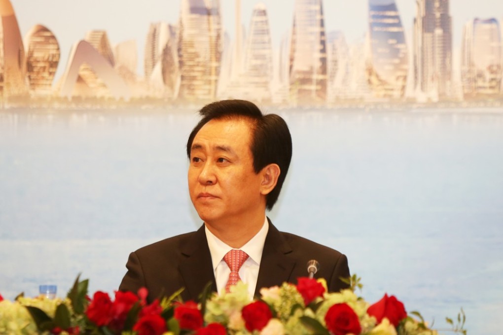 Evergrande Group chairman Hui Ka-yan, who became China’s richest person for a day on Monday. Photo: Xiaomei Chen