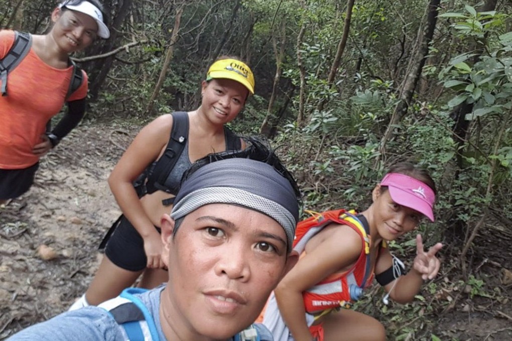 From left: Beverly Martinez, 35, Aleli Pena, 38, Marian America, 43, and Bernadette Durian, 37, will attempt Oxfam Trailwalker. Photo: Handout