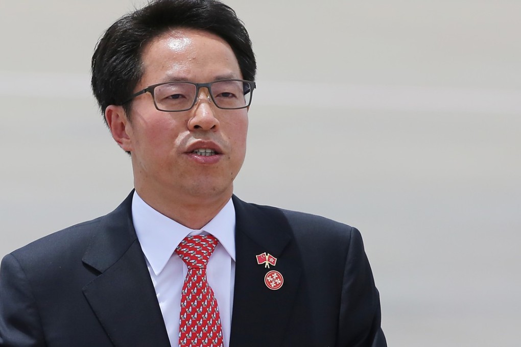 Zhang Xiaoming will take over as a top official overseeing the city’s affairs in the capital. Photo: Xiaomei Chen