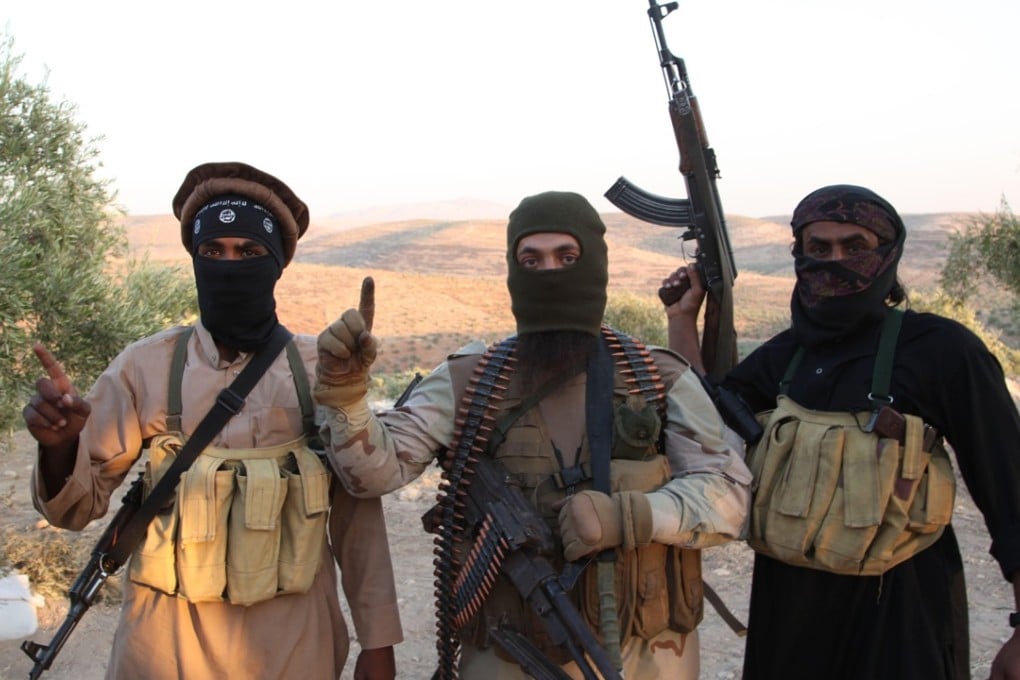 Frontline Isis militants. Picture: Alamy