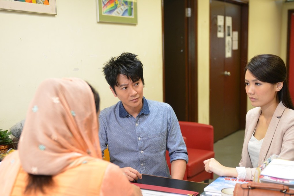 Eric Suen (centre) and Lemon Yip (right) play teachers at a Tuen Mun school in Our Days in 6E (category IIA; Cantonese), directed by Checkley Sin.
