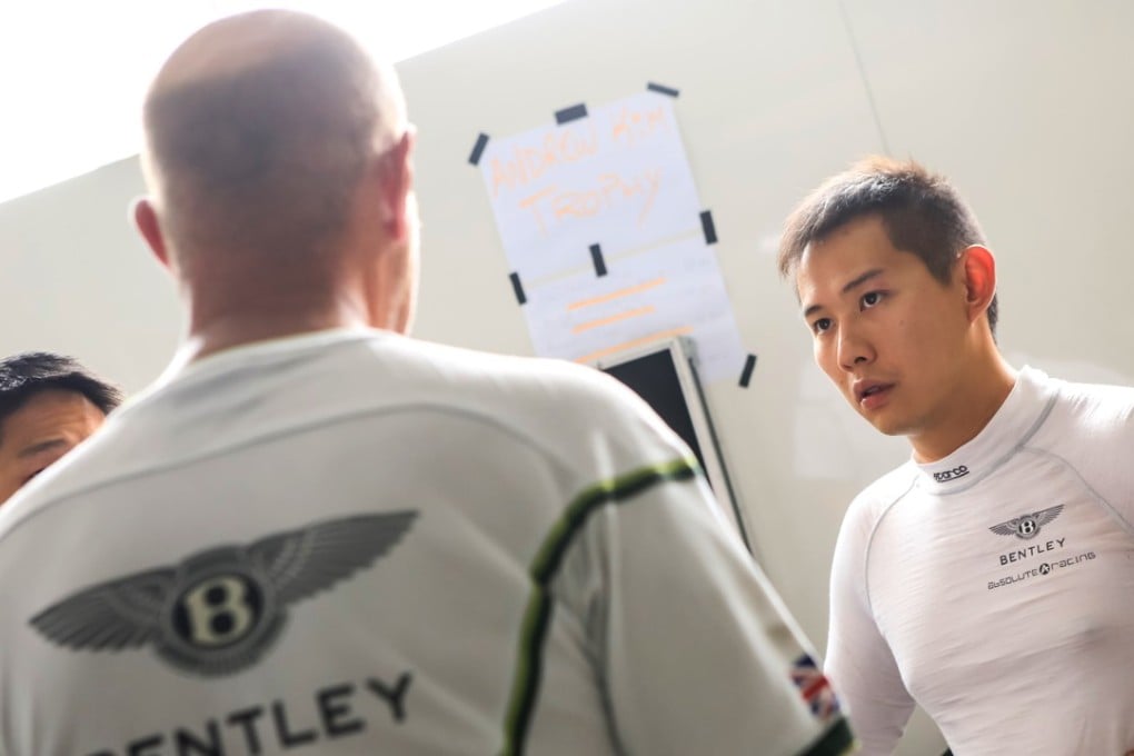 Hong Kong’s Adderly Fong of Bentley Team Absolute is hoping for a change in fortunes at the Blancpain GT Series Asia. Photo: Handout