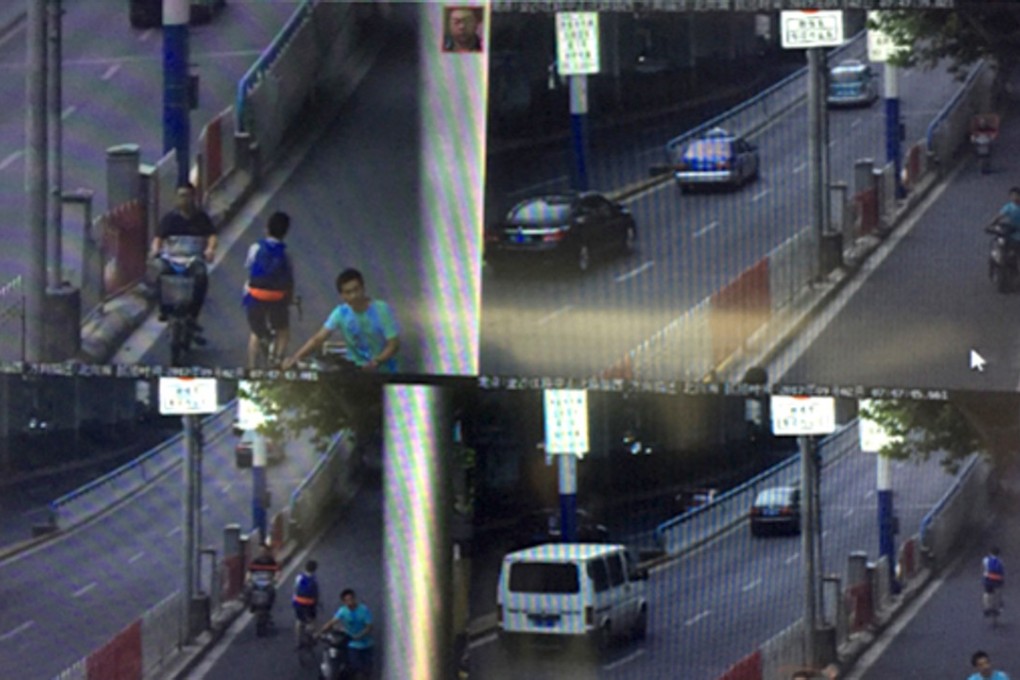 A rider caught going in the wrong direction on a one-way bike line was among those caught. Photo: Handout