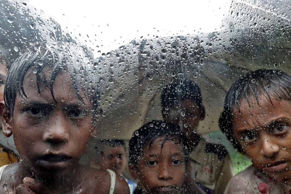 Rohingya refugee children pictured in a camp in Cox's Bazar, Bangladesh. Photo: Reuters