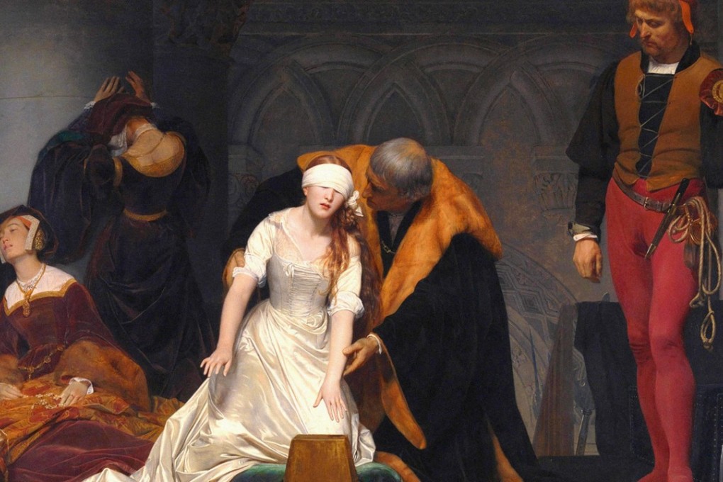 The Execution of Lady Jane Grey, an oil painting by Paul Delaroche. Picture: Alamy