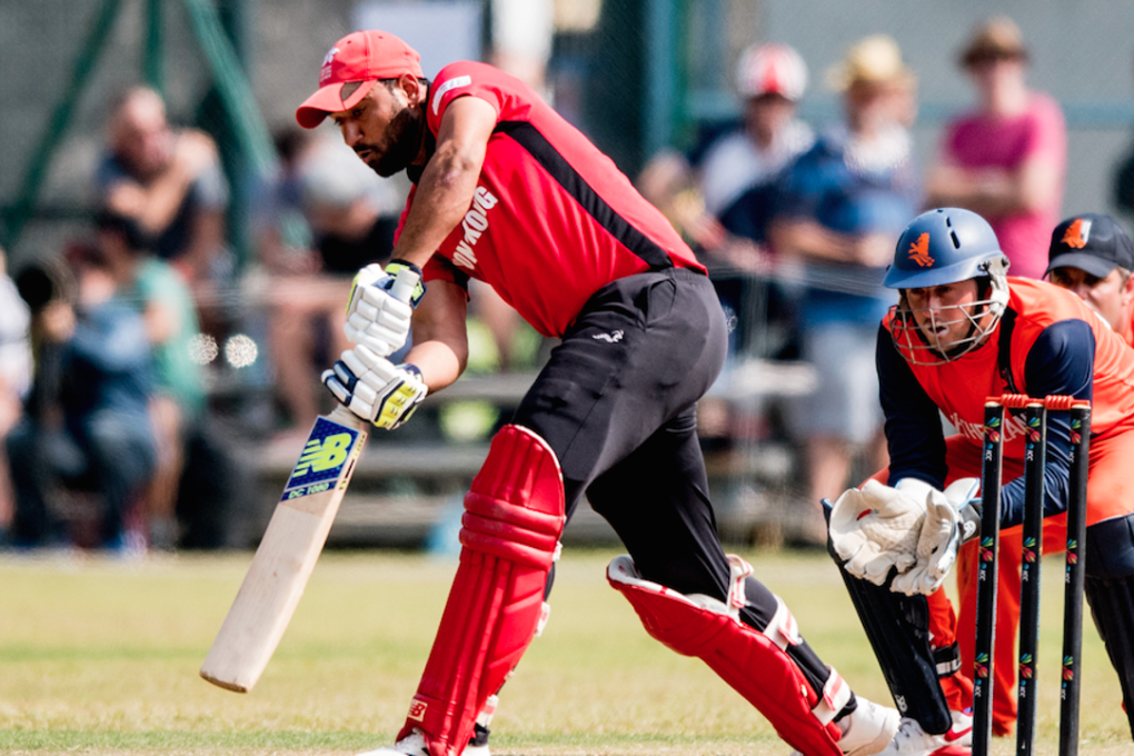 Hong Kong captain Babar Hayat. Photo: Cricket Hong Kong