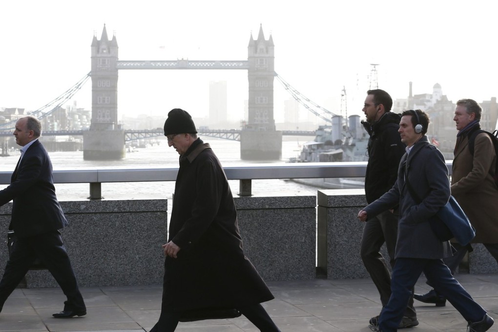 London, a dull, developed economy with dreadful infrastructure, quickly developed into an exciting glass and steel city. Photo: Reuters