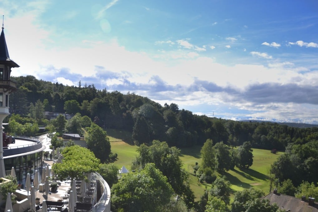 The exterior of Dolder Grand in Zurich. Photo: Chris Dwyer