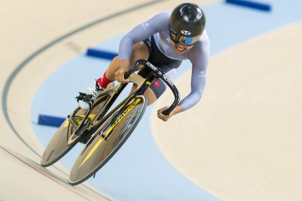 Sarah lee competing at the Asian Indoor Games in Ashgabat, Turkmenistan. Photo: Nassos Triantafyllou