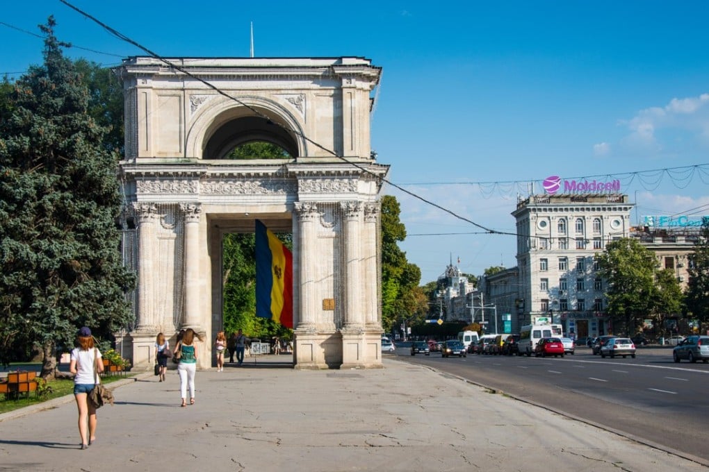 Among the Moldovan capital of Chisinau’s few attractions is an Arc de Triomphe. Pictures: Alamy