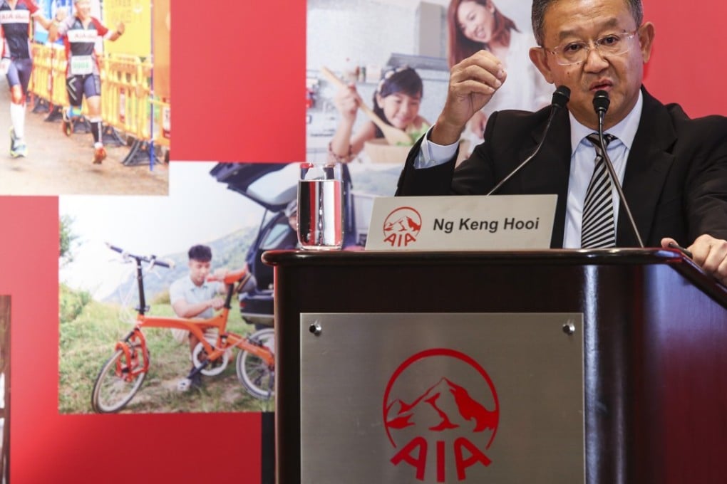 Group chief executive Ng Keng Hooi said the deal would ‘transform AIA’s businesses in Australia and New Zealand’. Photo: Edmond So