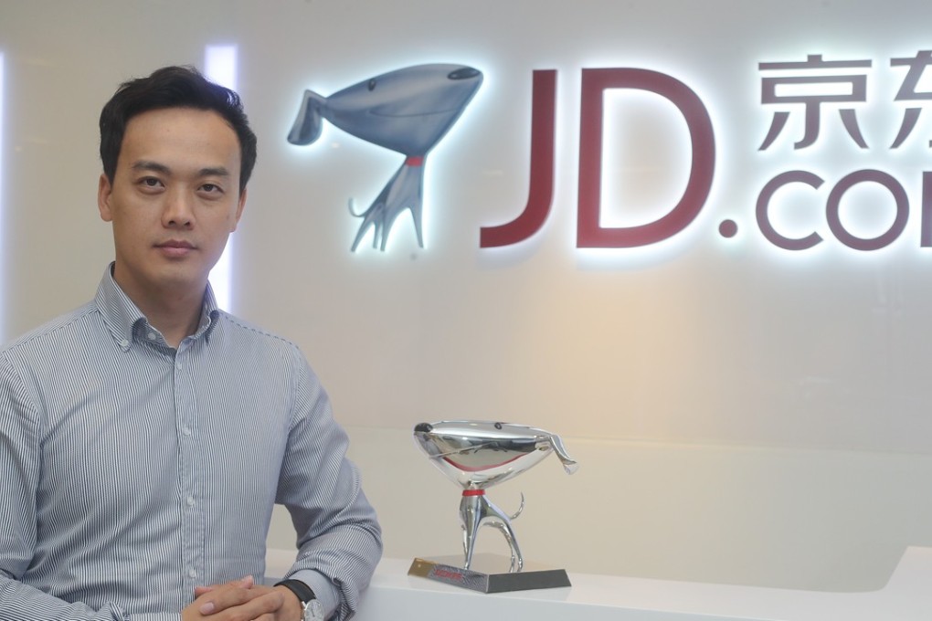 Max Cao, general manager of sourcing and procurement at JD.com. Cao said the company will expand its logistics sites to better offer fresh food deliveries. Photo: Edward Wong