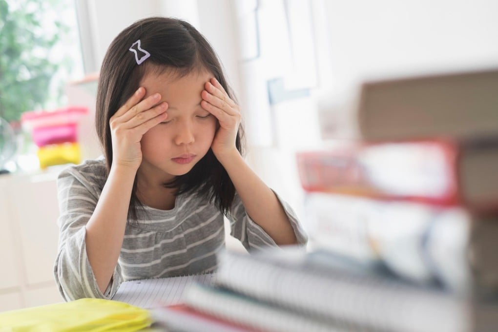 Singaporean children deal with exam stress and extracurricular lesson from primary school. Photo: Alamy