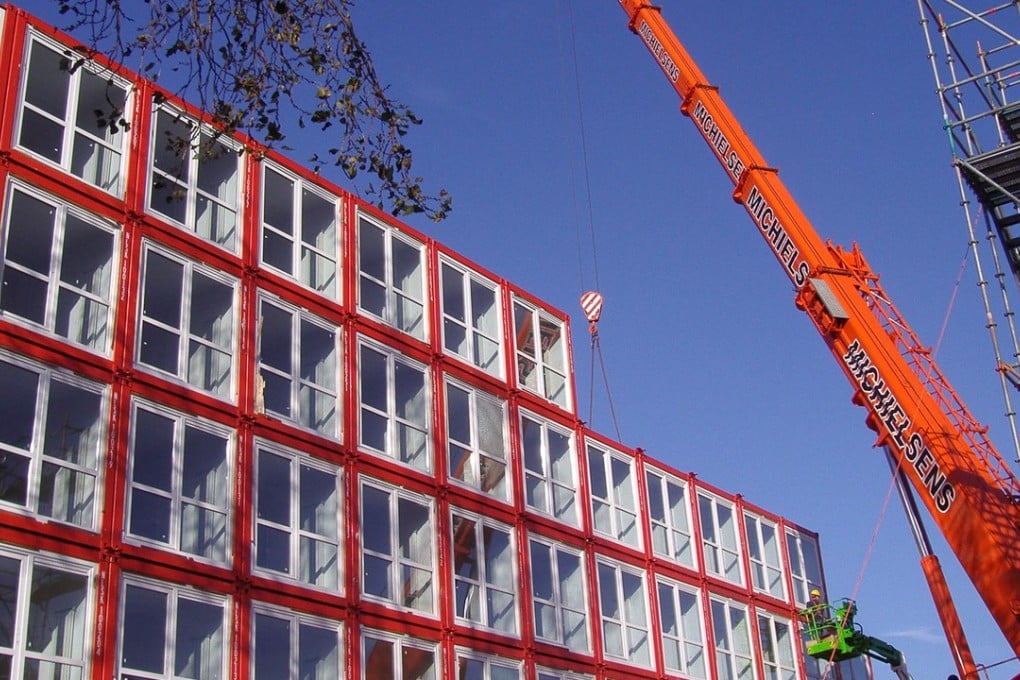 Container homes have already been used in the Netherlands. Photo: Handout