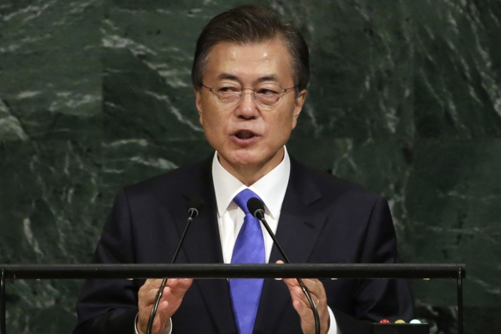 South Korean President Moon Jae-in. Photo: AP