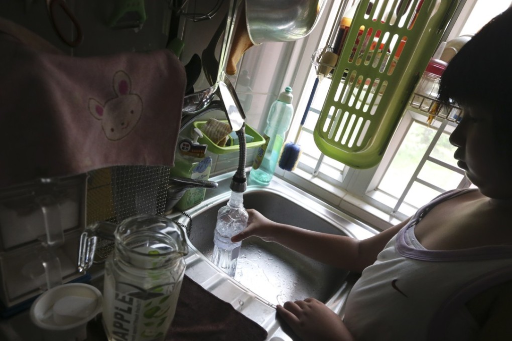 In 2015, water samples from 11 public housing estates accommodating 29,000 households were found to have contained excessive lead. Photo: David Wong