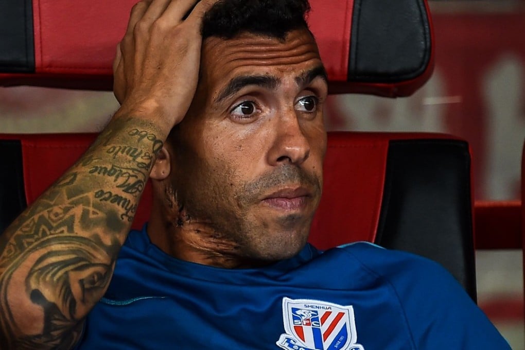 Shanghai Shenhua’s Carlos Tevez has been a flop for sure, but this week’s stories are wildly unfair. Photo: AFP