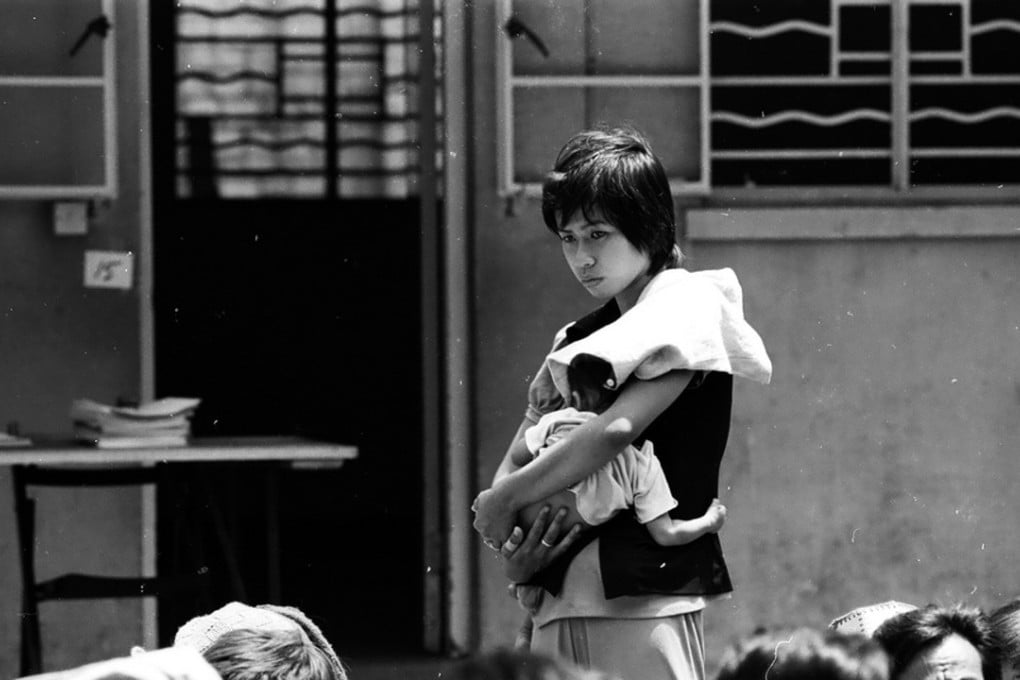 Images being shown at the “Under the Shelter” exhibition include this one of Vietnamese refugees who arrived in Hong Kong in 1975. Pictures: courtesy of the Centre for Refugees