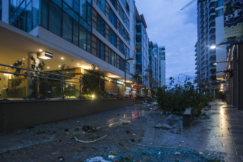 Hurricane Maria left a path of destruction across Puerto Rico, including in the capital. San Juan. Photo: The Washington Post