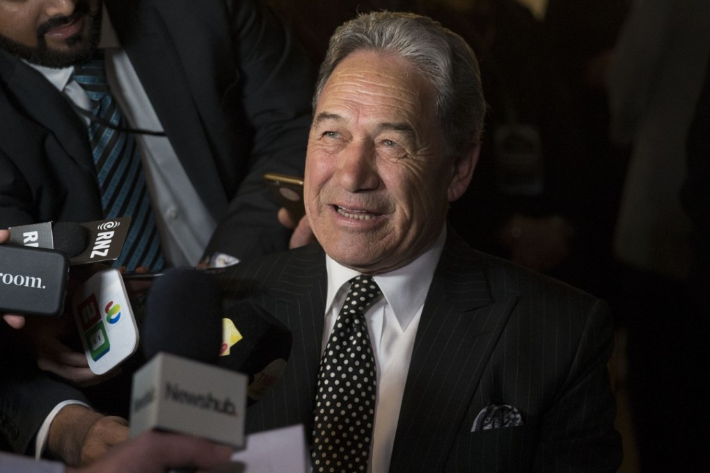 New Zealand First party leader Winston Peters arrives at the Duke of Marlborough in Russell on Saturday, September 23. Photo: New Zealand Herald