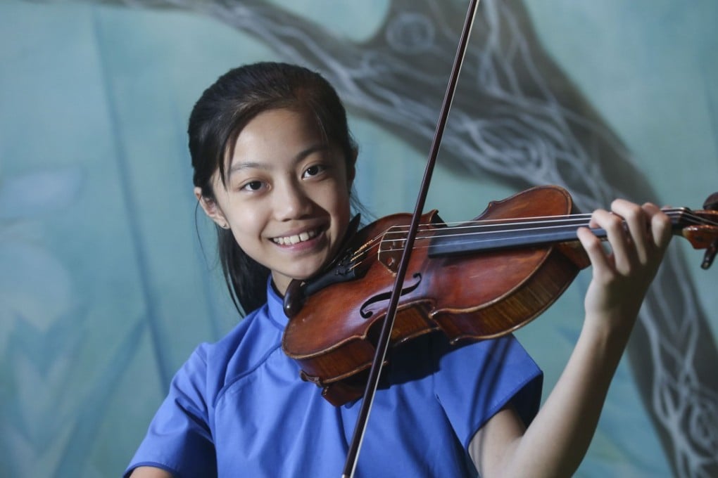 Hannah Tam Wan-ching, 12, became the first Hong Kong winner of Kulturstiftung Hohenlohe in Germany in September. Photo: K.Y. Cheng