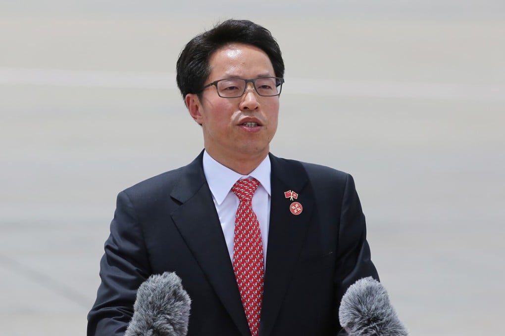 As a Basic Law expert with deep knowledge of Hong Kong’s political system, Zhang Xiaoming was relatively well received when he was promoted to head the liaison office five years ago. Photo: Xiaomei Chen