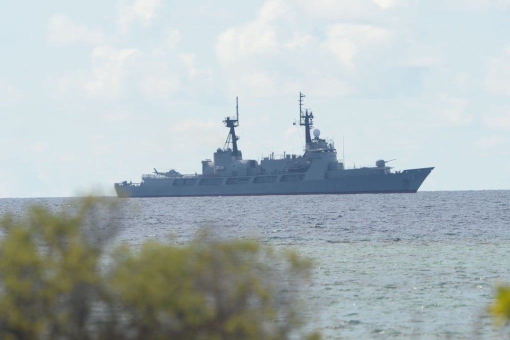 File photo of a Philippine navy frigate. Photo: AFP