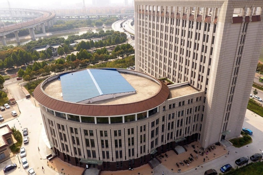 The building in Zhengzhou has been ridiculed by internet users. Photo: Handout