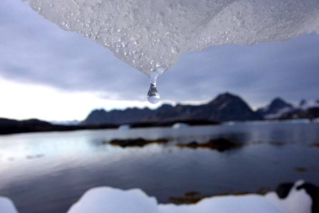 Bottled water said to be sourced from icebergs go for high prices. Photo: AP/ John McConnico