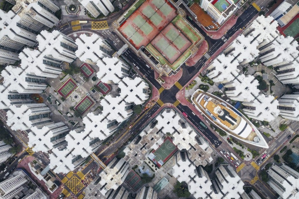 Andy Yeung’s image of Whampoa Garden won second prize in the “Cities” category of the 2017 National Geographic Travel Photographer of the Year contest. Photo: Andy Yeung