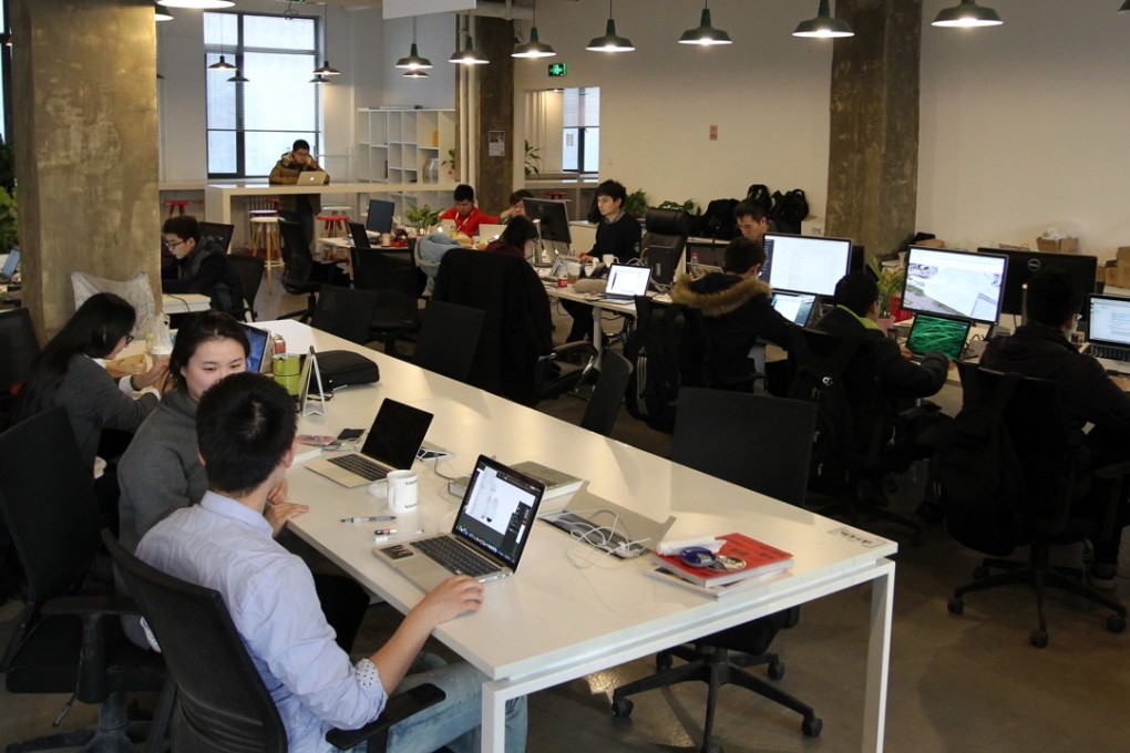 The co-working concept allows start-ups to save money on overheads by sharing a flexible, modern work environment with staff from other companies. Photo: Simon Song