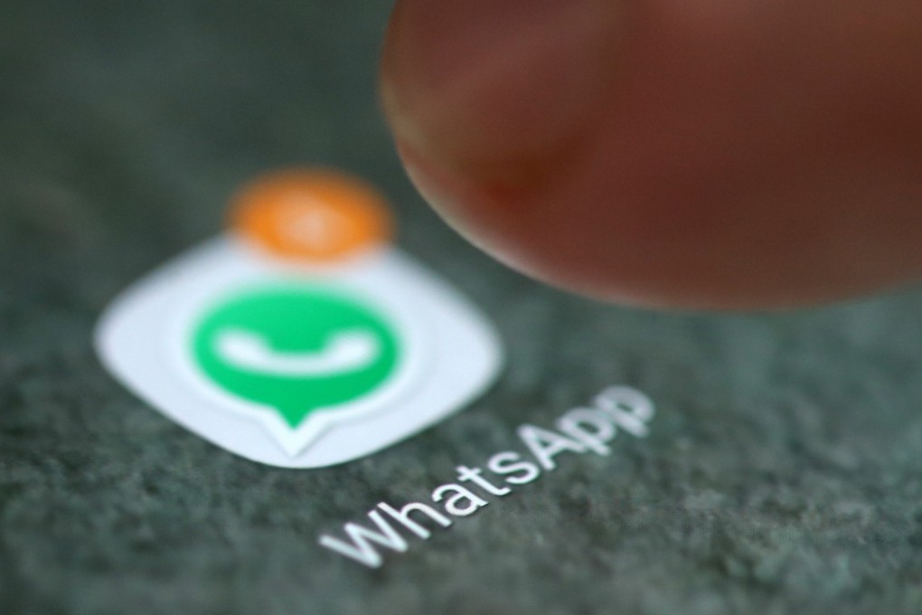 The popular WhatsApp messaging service has been severely disrupted in China in recent days. The program is popular among activists and rights lawyers because of its enhanced security features. Photo: Reuters