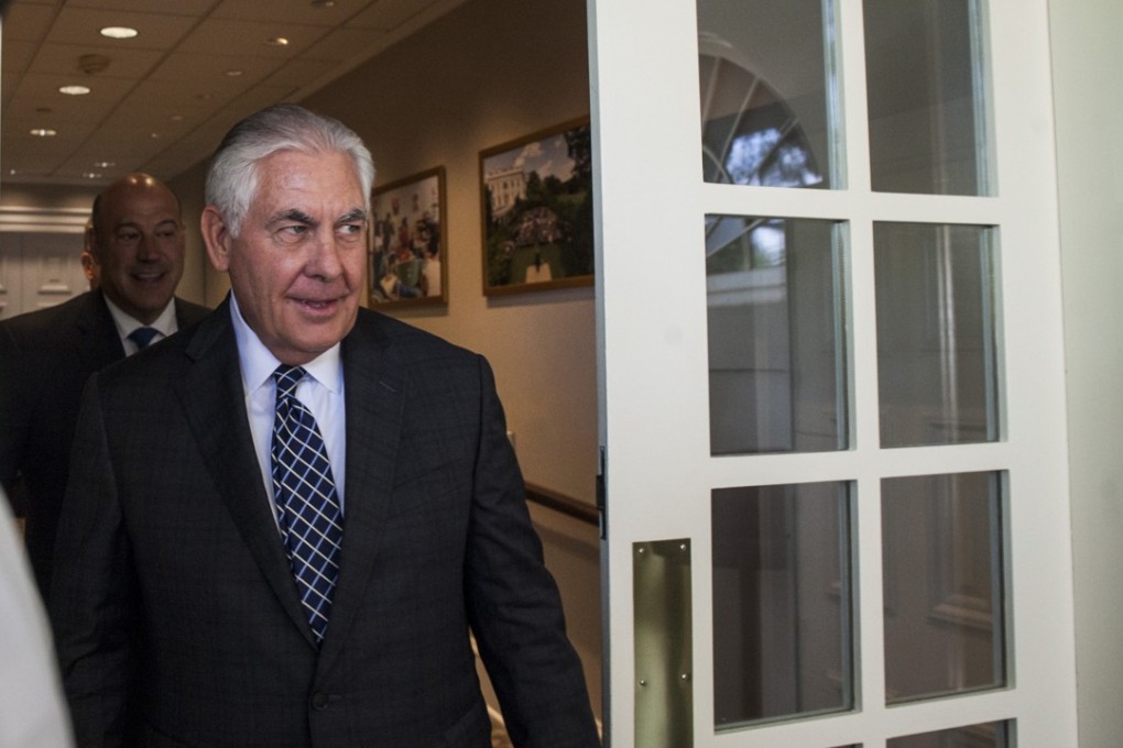 Rex Tillerson, US secretary of State, has held a closed-door meeting with his Cuban counterpart. Photo: Bloomberg