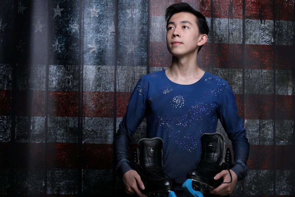 Vincent Zhou poses for a portrait at the US Olympic Committee Media Summit in Park City, Utah. Photo: Reuters
