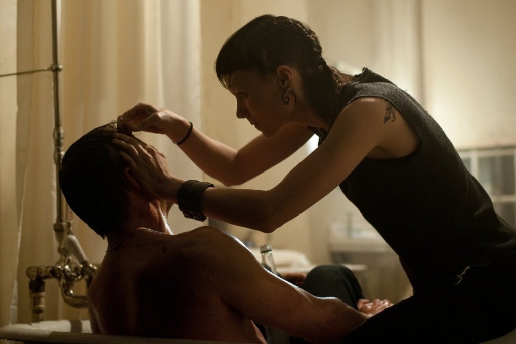 Daniel Craig and Rooney Mara in the 2011 film adaptation of The Girl with the Dragon Tattoo (2008).