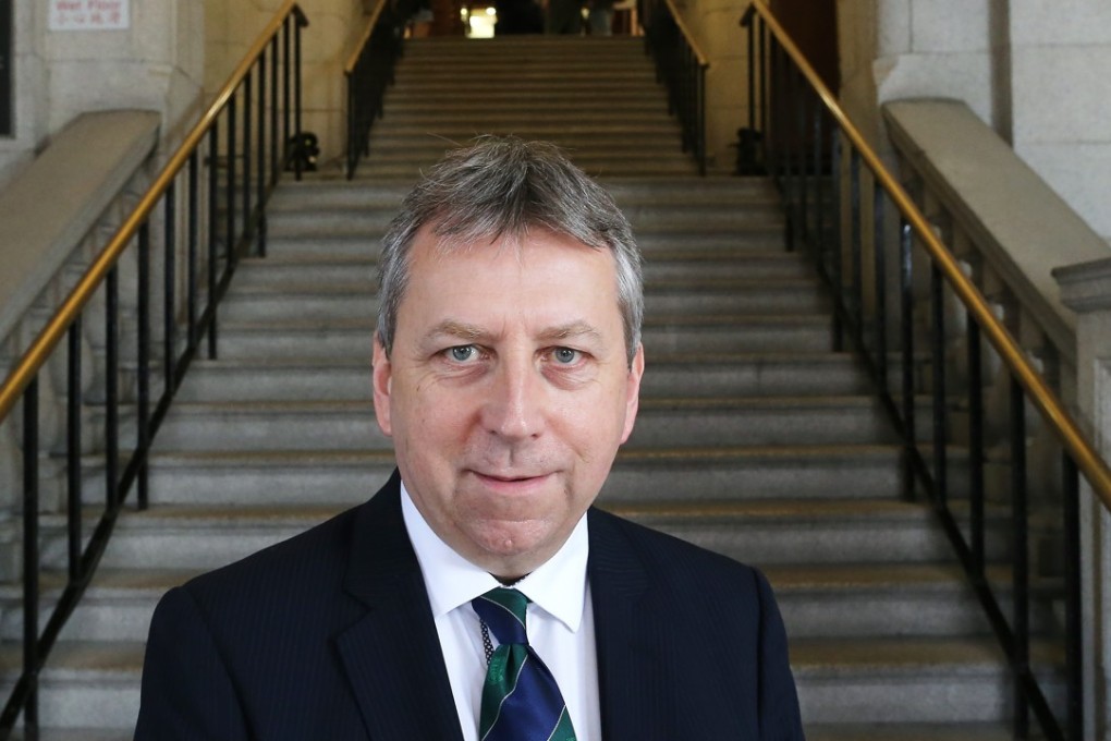 Outgoing HKU vice-chancellor Peter Mathieson clarifies an earlier joint statement made with other university heads. Photo: Dickson Lee