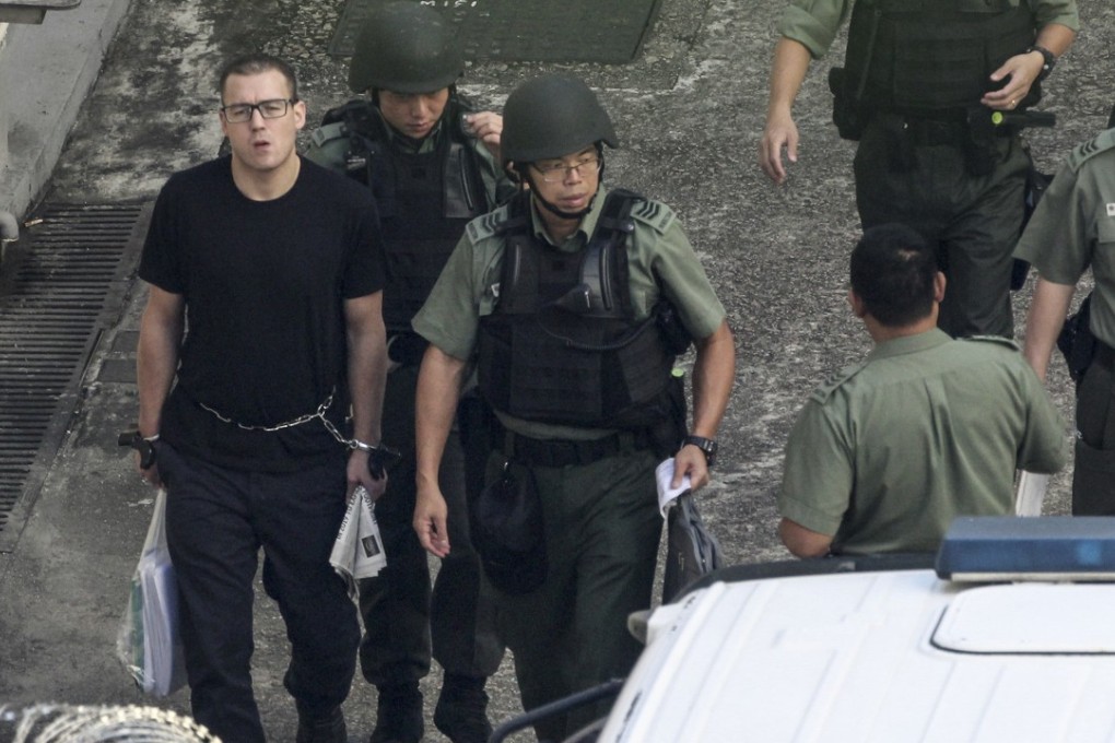 Rurik Jutting was sentenced to life in prison. Photo: SCMP Pictures