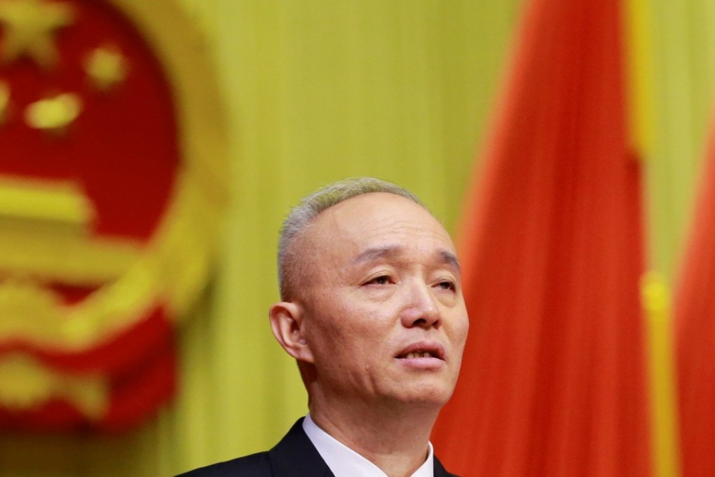 Beijing party chief Cai Qi has urged local officials to ensure stability in the capital. Photo: Reuters