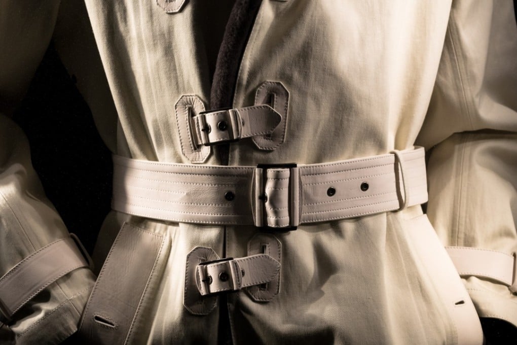 Oversized trench coats are on trend.